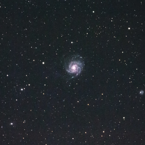 回転花火銀河M101