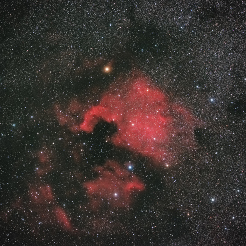 北アメリカ星雲、ペリカン星雲