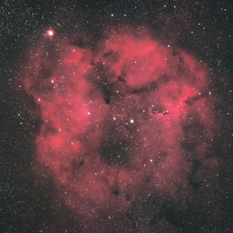 ガーネットスターと散光星雲IC1396