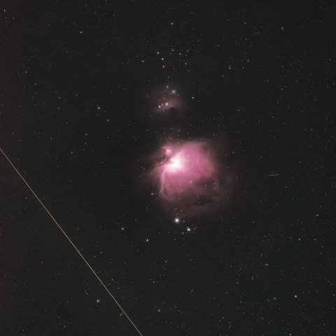 ふたご座流星群とオリオン大星雲
