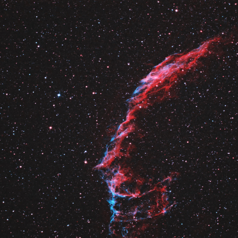 網状星雲 NGC6992（AOO合成）