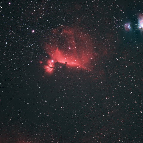 馬頭星雲、オリオン大星雲
