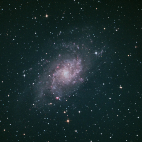 さんかく座銀河M33