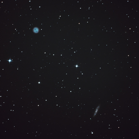ふくろう星雲M97, M108