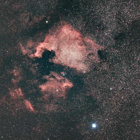 北アメリカ星雲、ペリカン星雲