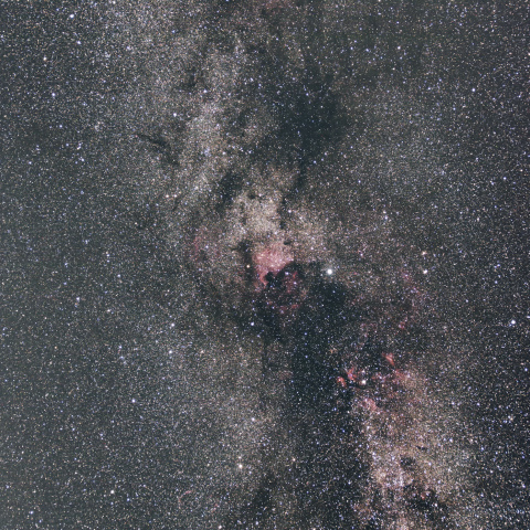 北アメリカ星雲周辺