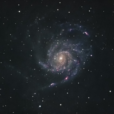 回転花火銀河M101