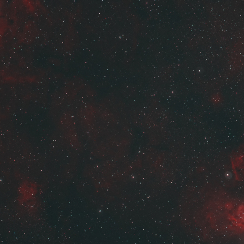 わし星雲M16,オメガ星雲M17　AOO