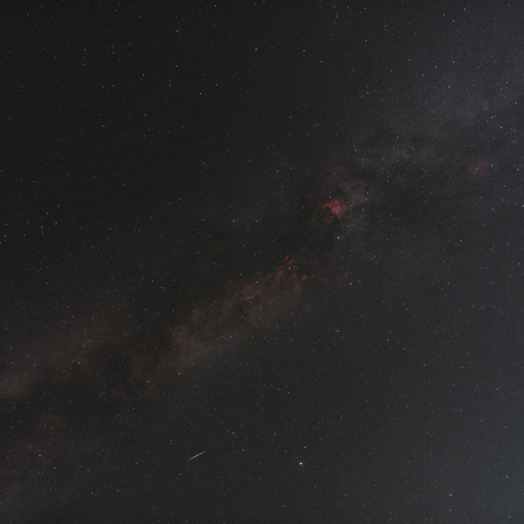 ペルセウス座流星群と夏の大三角