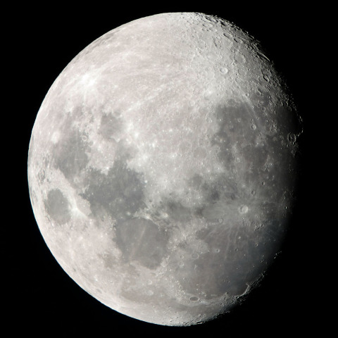 9月18日の月（月齢10.0）