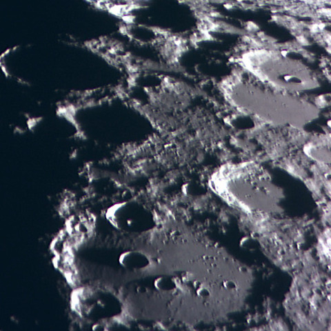 クラビウス北面