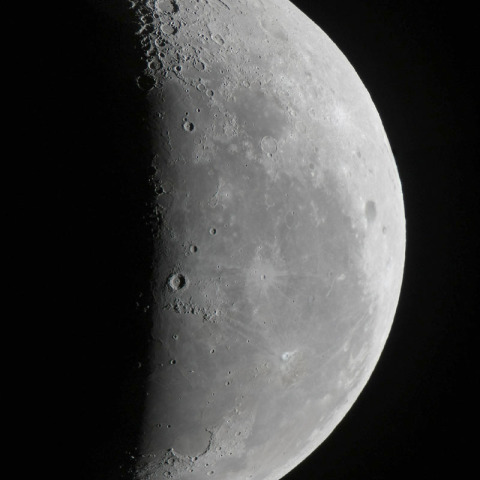 10月2日の月（月齢23.4