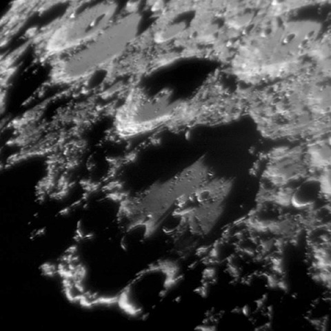 クラビウス遠望