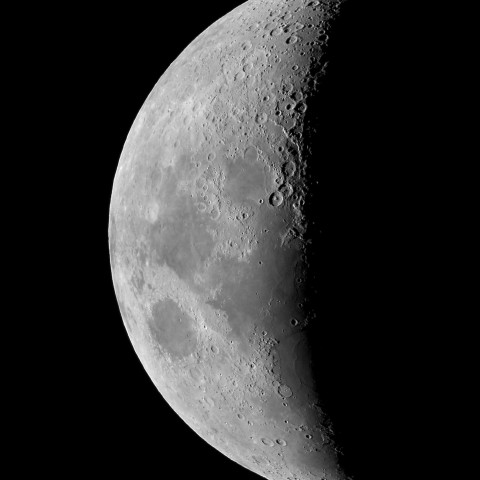 11月12日の月（月齢6.2）