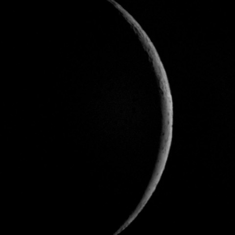 12月4日の月（月齢27.7）