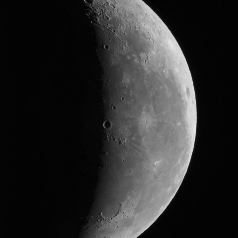 １２月３０日の月（月齢24.2）