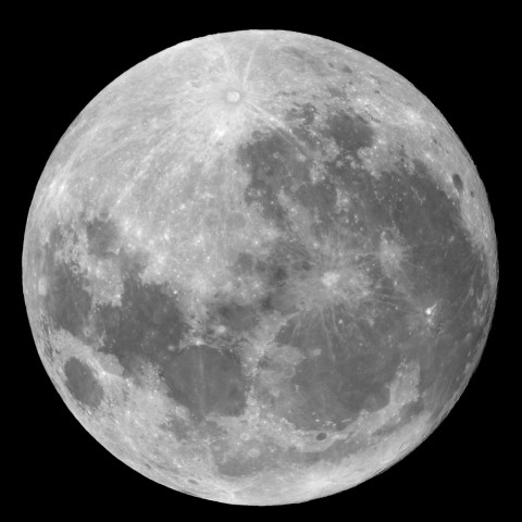 １月19日～20日の月（月齢15.2）