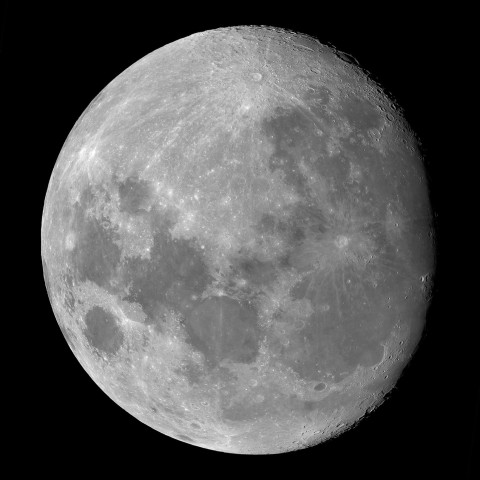 6月13日の月（月齢11.6）