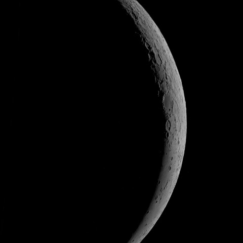 6月29日の月（月齢26.9）