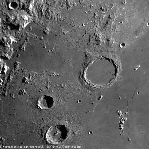 アルキメデス～ハドリー谷～アリストテレス付近