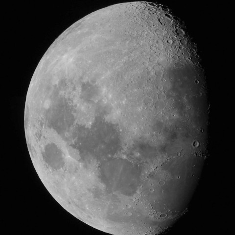 9月7日の月（月齢9.3）