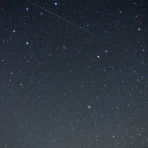 北斗七星とこと座流星群