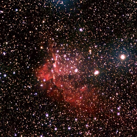NGC7380  ウイザード星雲