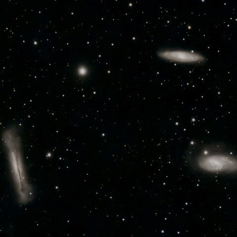 NGC3628 M65 M66 ハンバーガー銀河