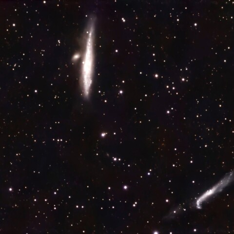 NGC4631 くじら銀河 NGC4656