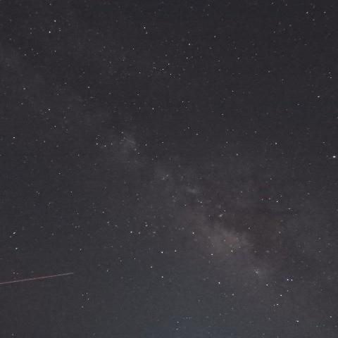 いて座付近の天の川