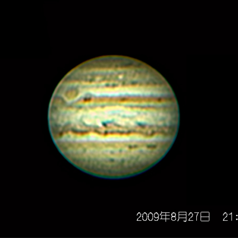 ８月２７日の木星