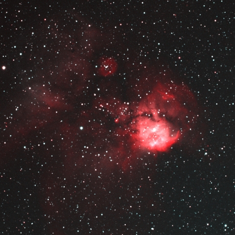 NGC2467　星雲＋星団