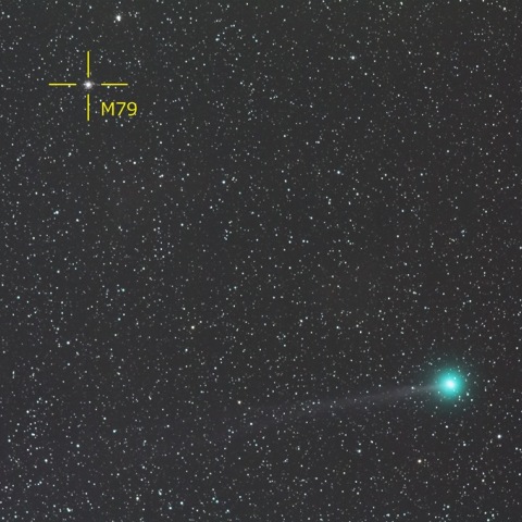 ラブジョイ彗星とM79