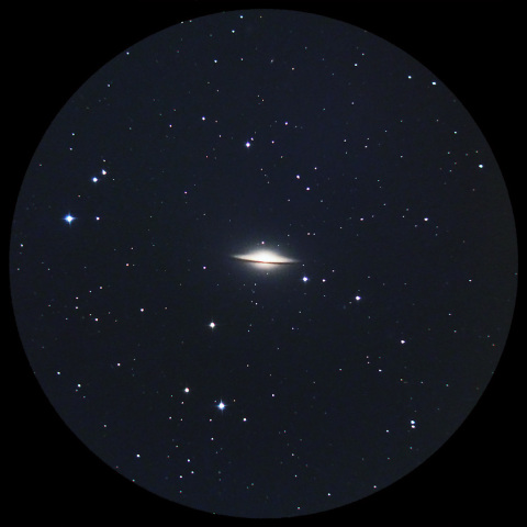 縮小コリメート法によるM104