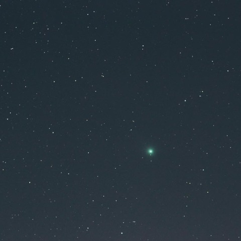 八王子市街でのラブジョイ彗星