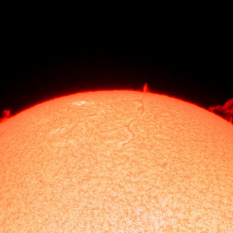 11月3日のプロミネンス