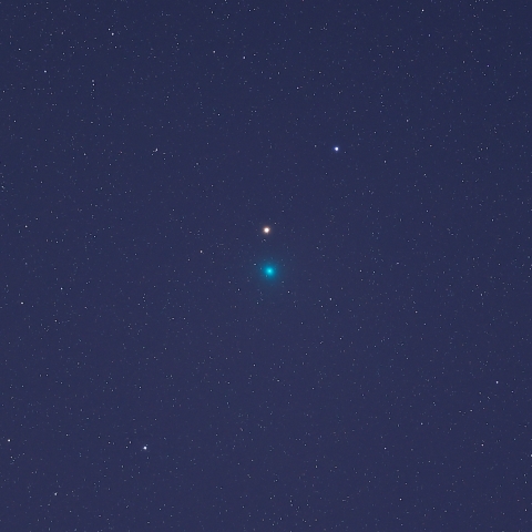 11月8日のレモン彗星（C／2023 H2）