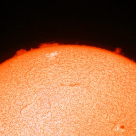 11月9日のプロミネンス