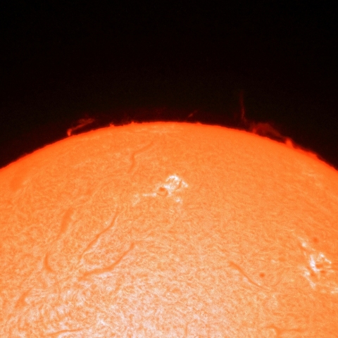 12月2日のプロミネンス