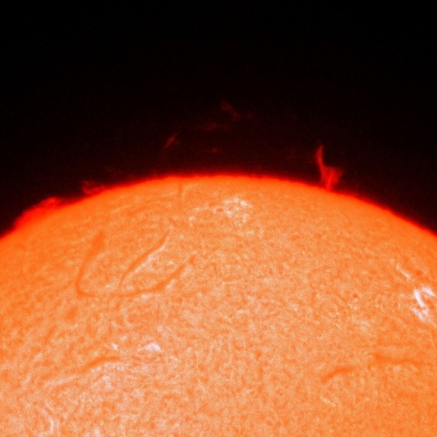 12月3日のプロミネンス