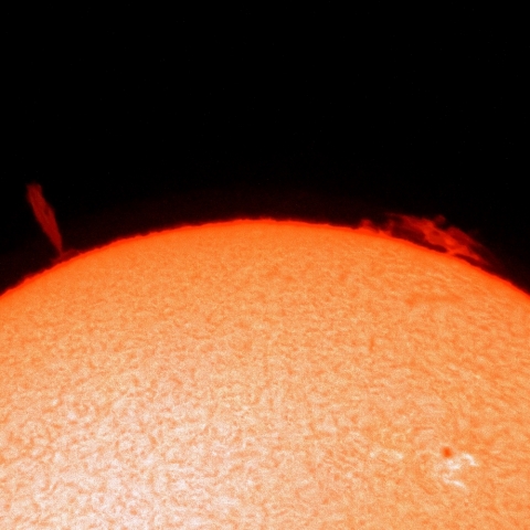 12月8日のプロミネンス