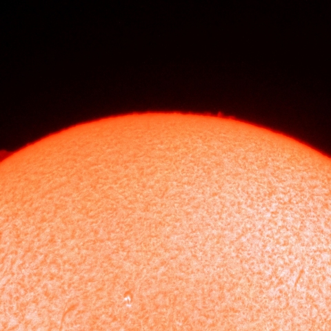 12月9日のプロミネンス