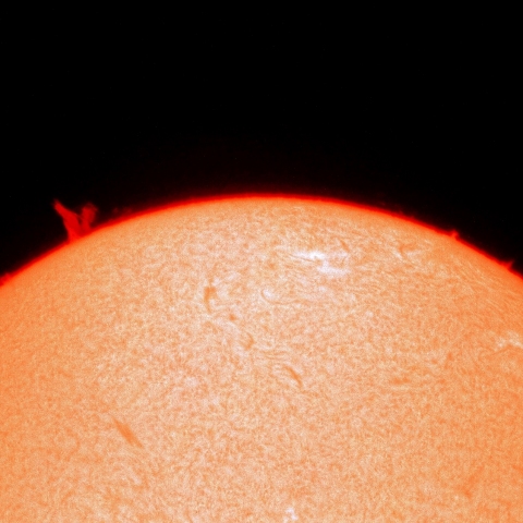 １月２８日のプロミネンス