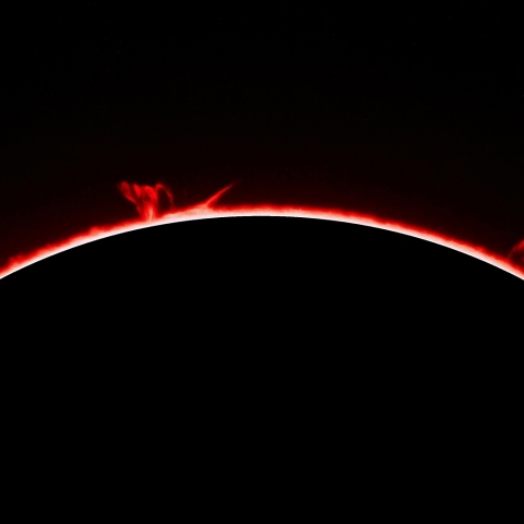 ２月９日のプロミネンス