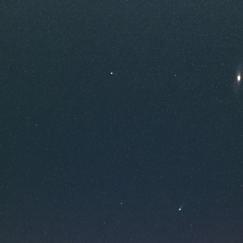 ポン･ブルックス彗星とＭ31＆Ｍ33
