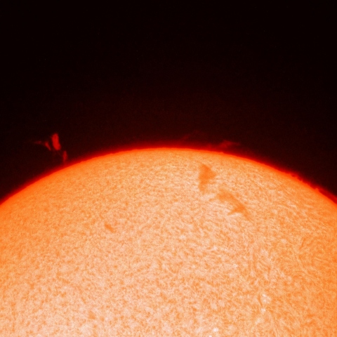 ４月２８日のプロミネンス