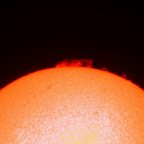 5月３日のプロミネンス