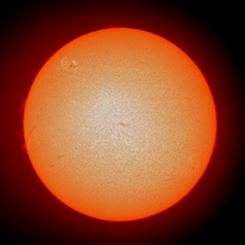 ５月２７日の太陽面（Ｈα像）