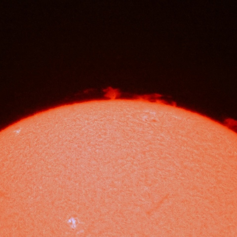 ６月１日のプロミネンス