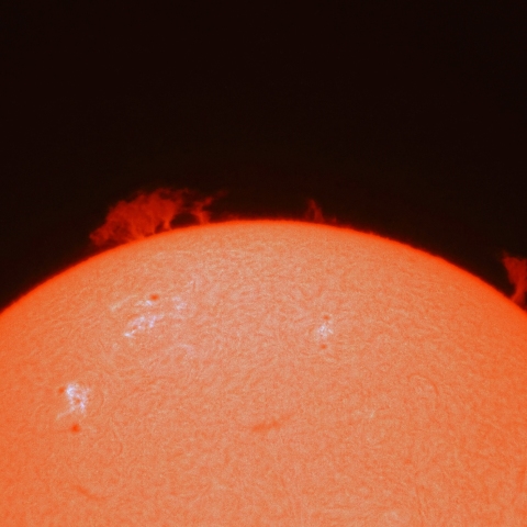 ６月１４日のプロミネンス